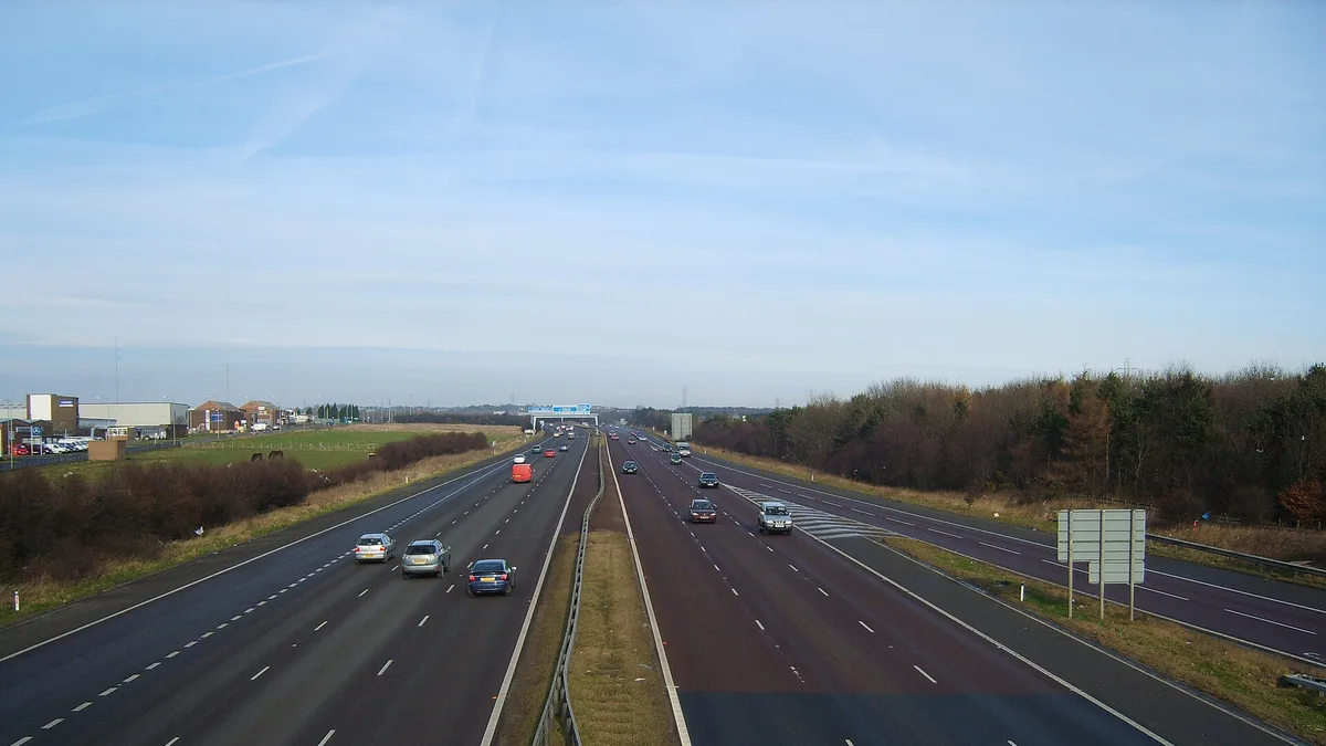 A1(M) Motorway in United Kingdom