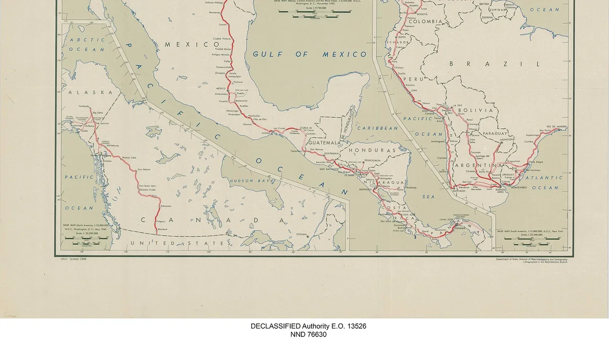 Pan-American Highway in United States