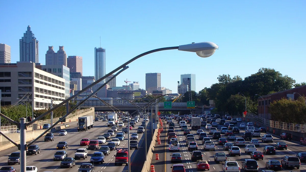 Downtown Connector (I-75/I-85) in United States