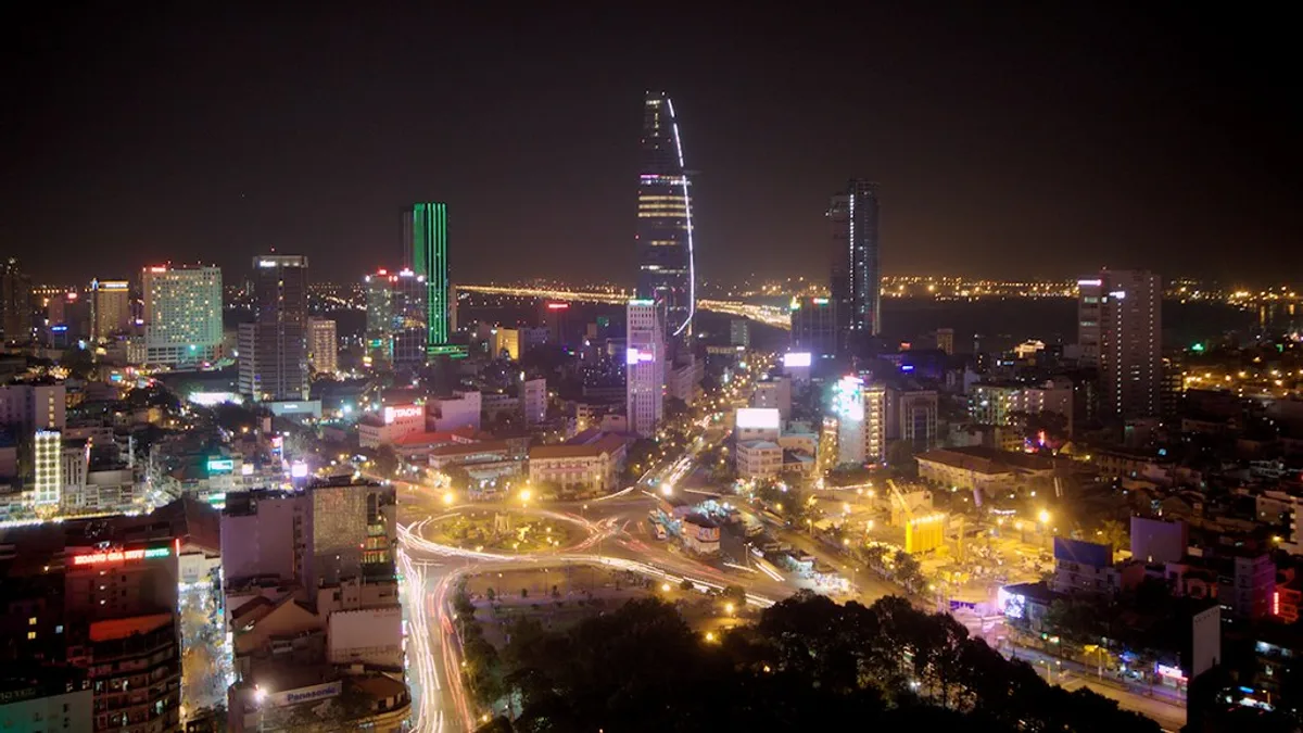 Ho Chi Minh Road in Vietnam