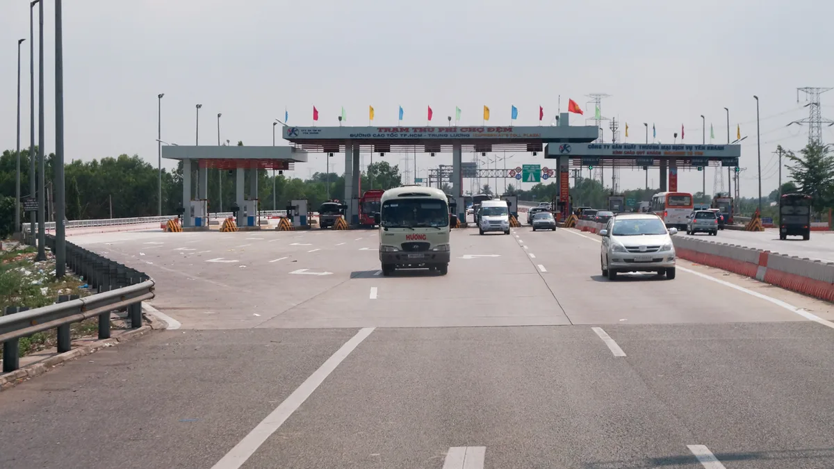 Ho Chi Minh City–Trung Luong Expressway in Vietnam