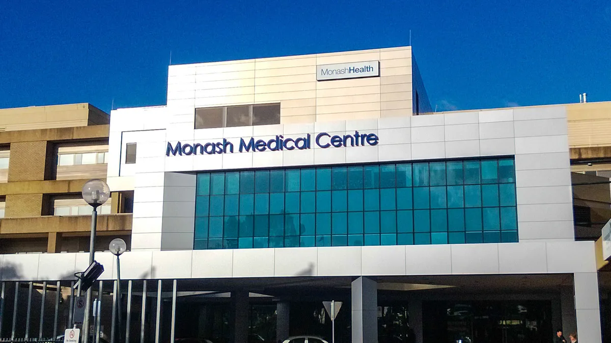 Monash Medical Centre in Australia