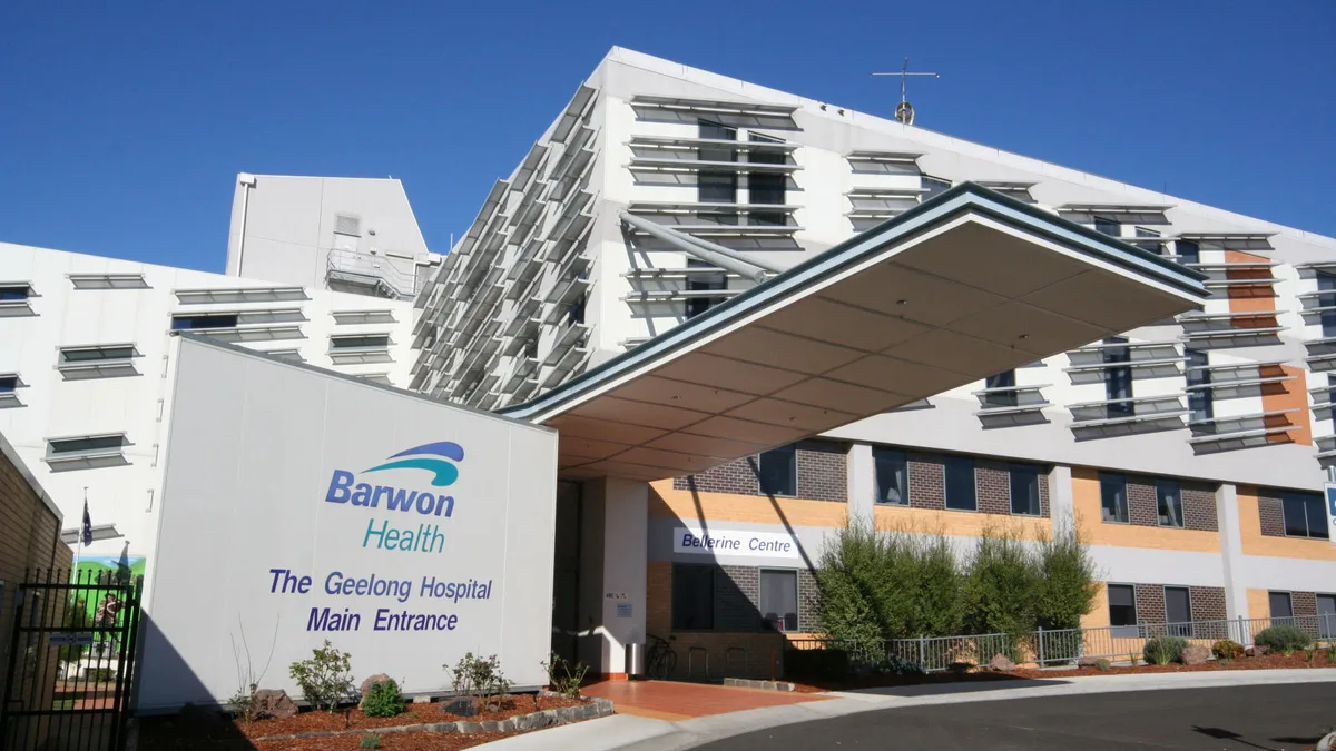 University Hospital Geelong in Australia
