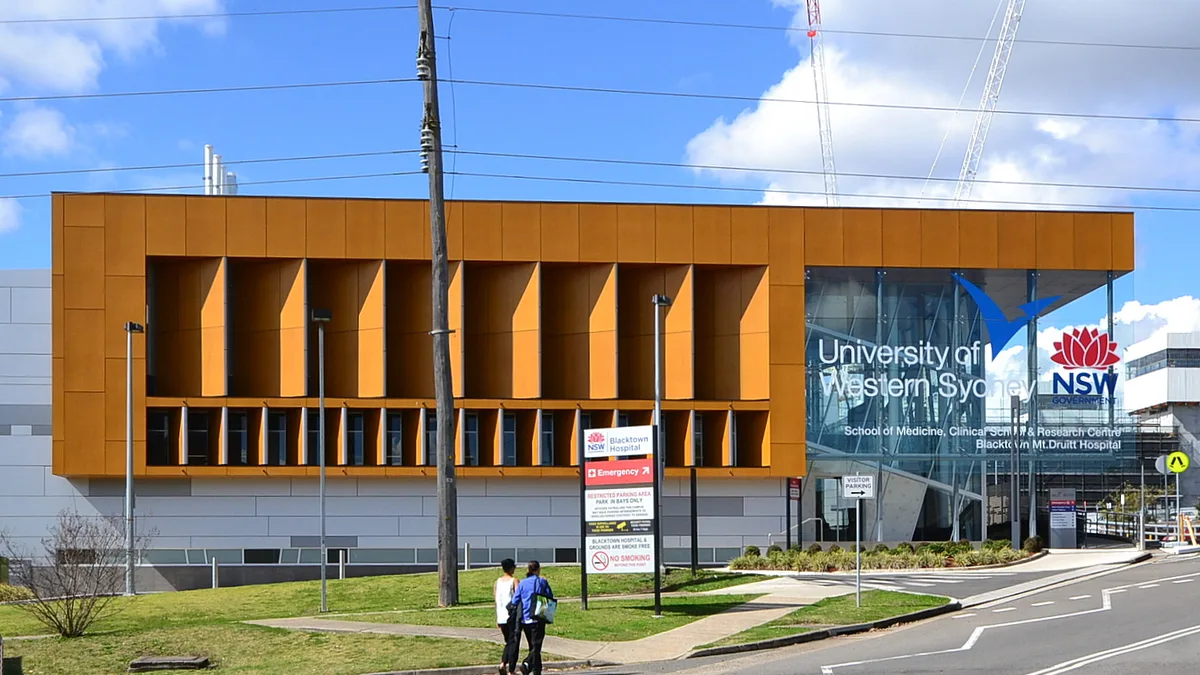 Blacktown Hospital in Australia