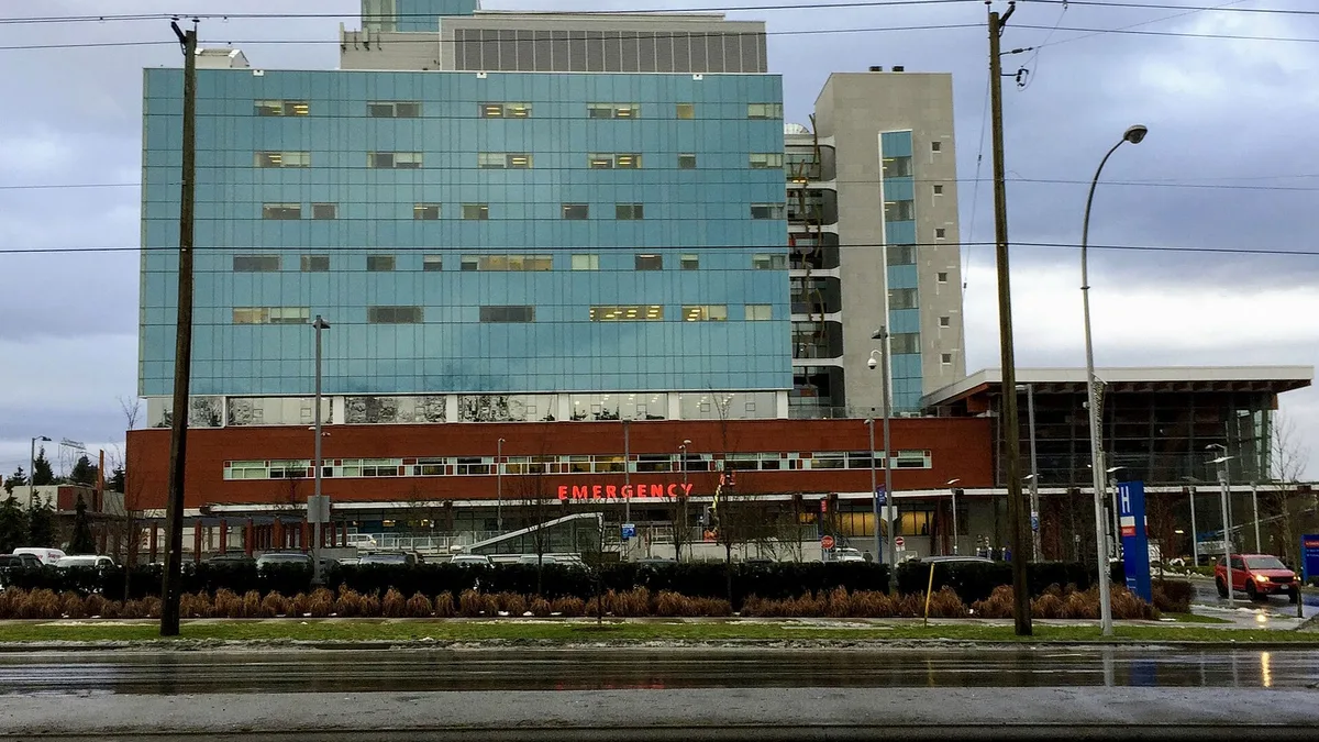 Surrey Memorial Hospital in Canada