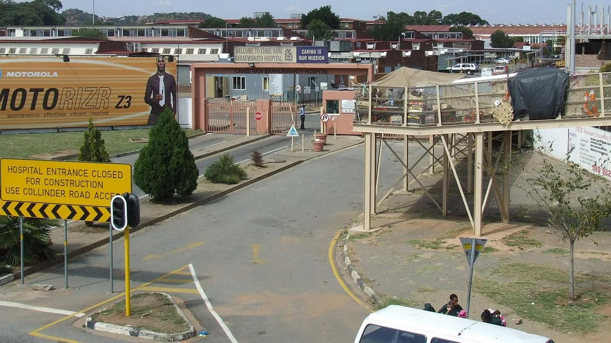 Chris Hani Baragwanath Academic Hospital in South Africa
