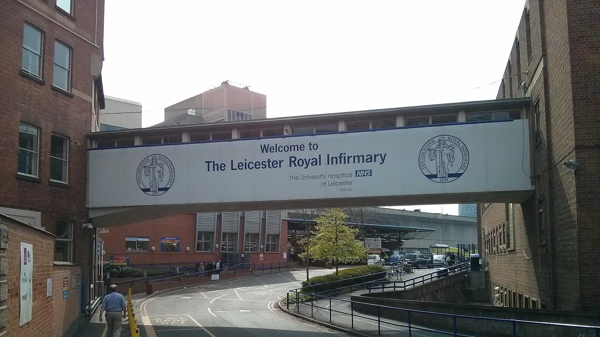 Leicester Royal Infirmary in United Kingdom