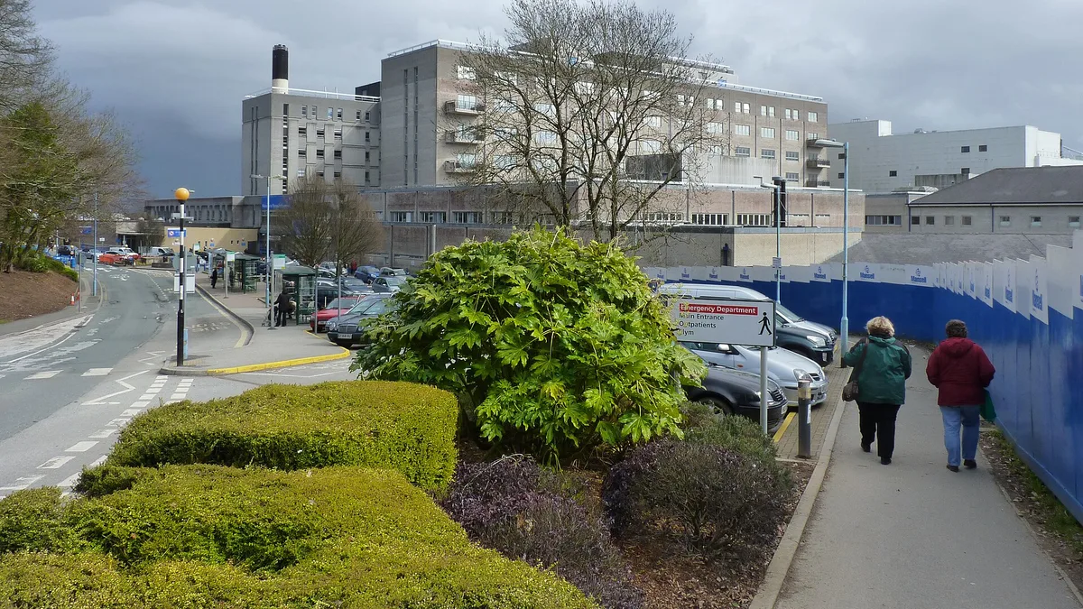 Derriford Hospital in United Kingdom