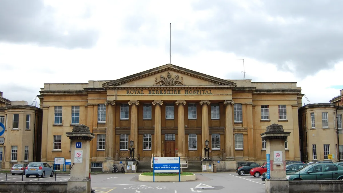 Royal Berkshire Hospital in United Kingdom