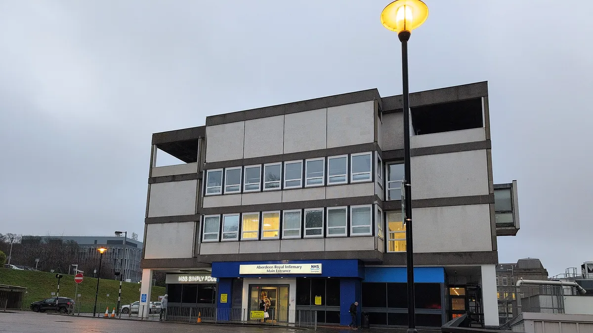 Aberdeen Royal Infirmary in United Kingdom