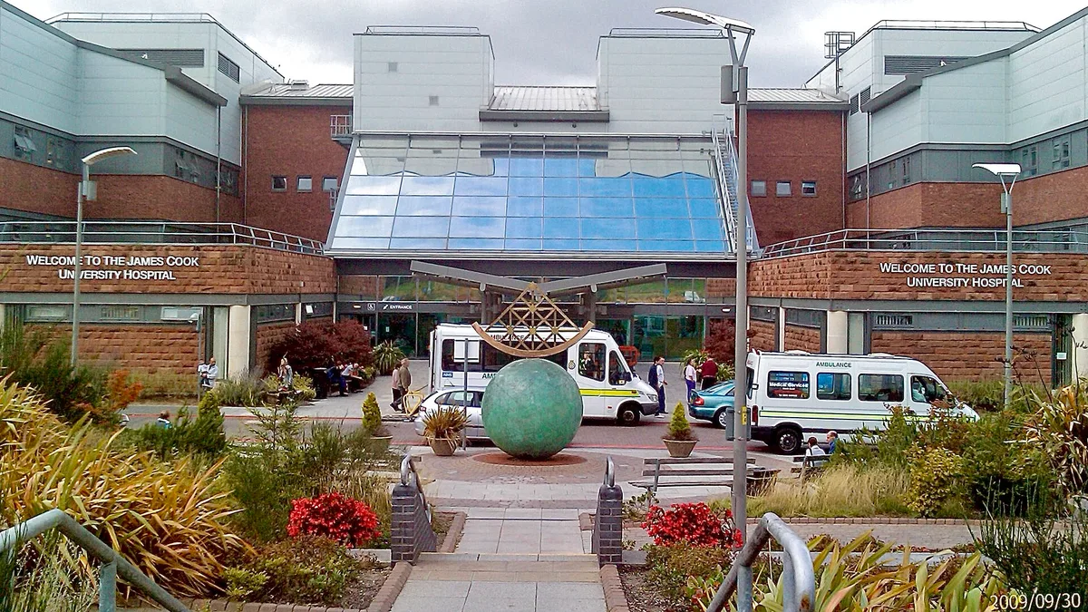 James Cook University Hospital in United Kingdom