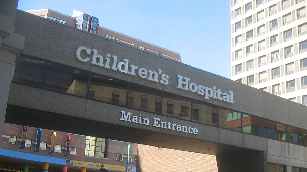 Boston Children's Hospital in United States