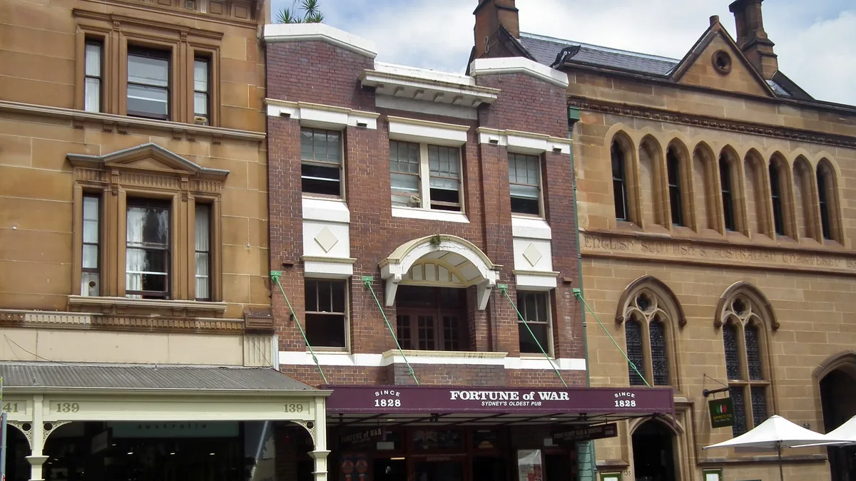 Fortune Of War Hotel in Australia