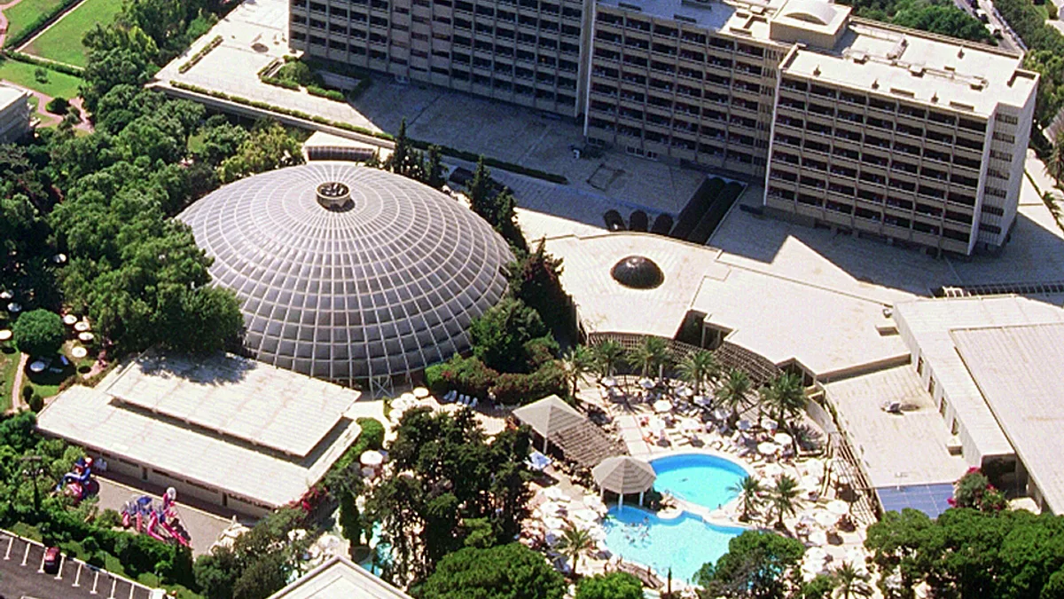 Rodos Palace in Greece