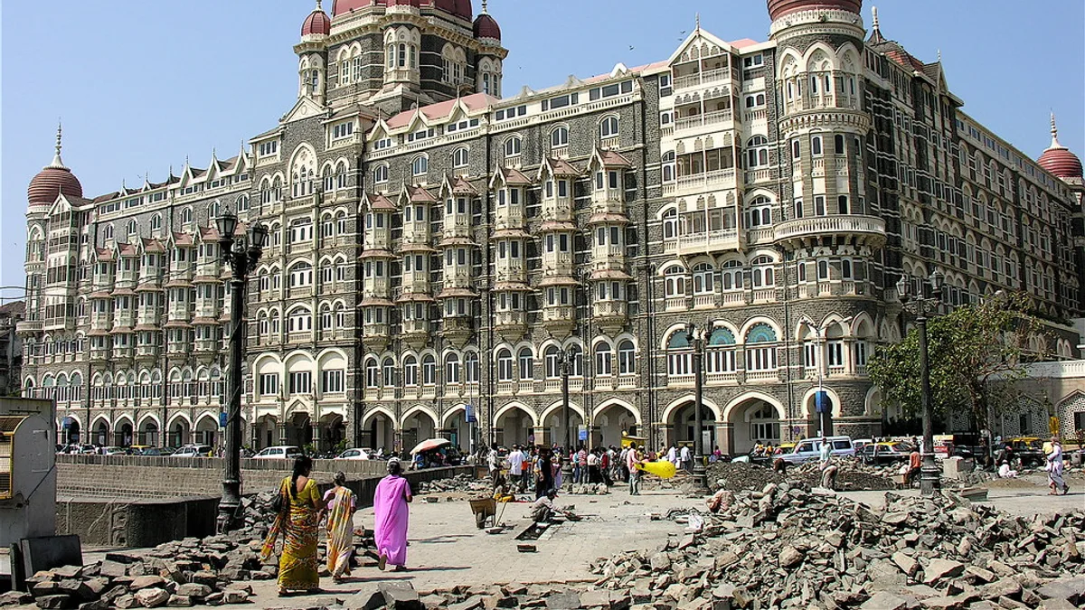 Taj Mahal Tower Mumbai in India