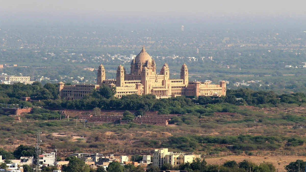 Umaid Bhawan Palace in India