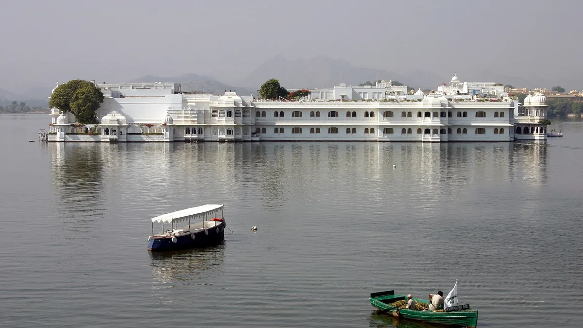 Taj Lake Palace in India