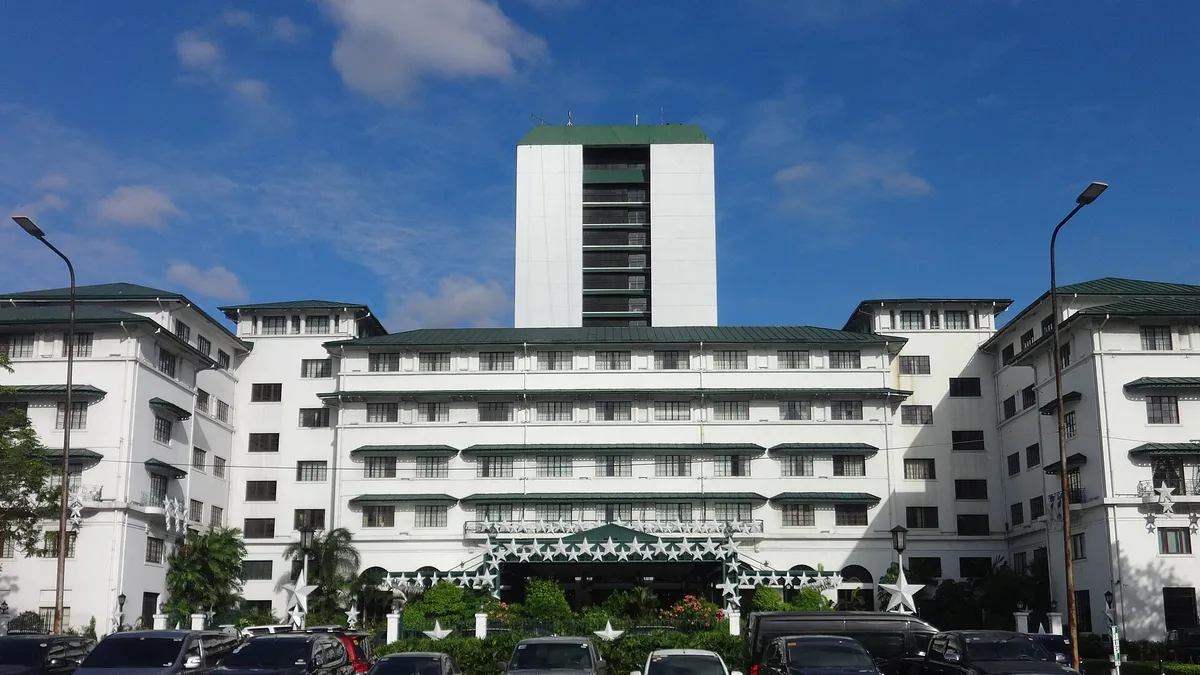 The Manila Hotel in Philippines