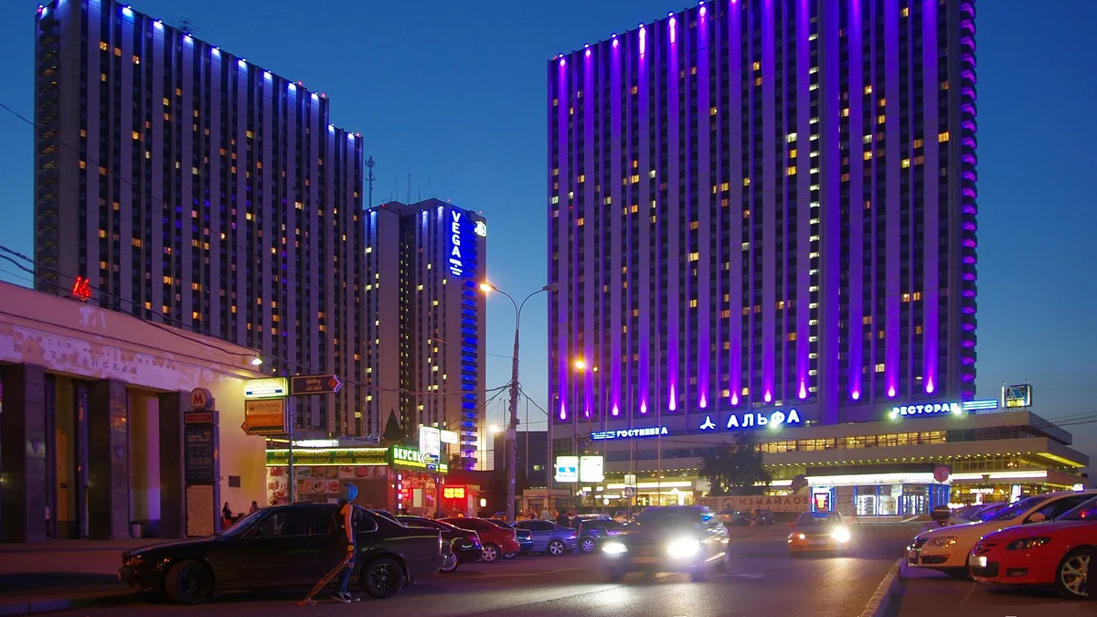 Izmailovo Alfa Hotel in Russia