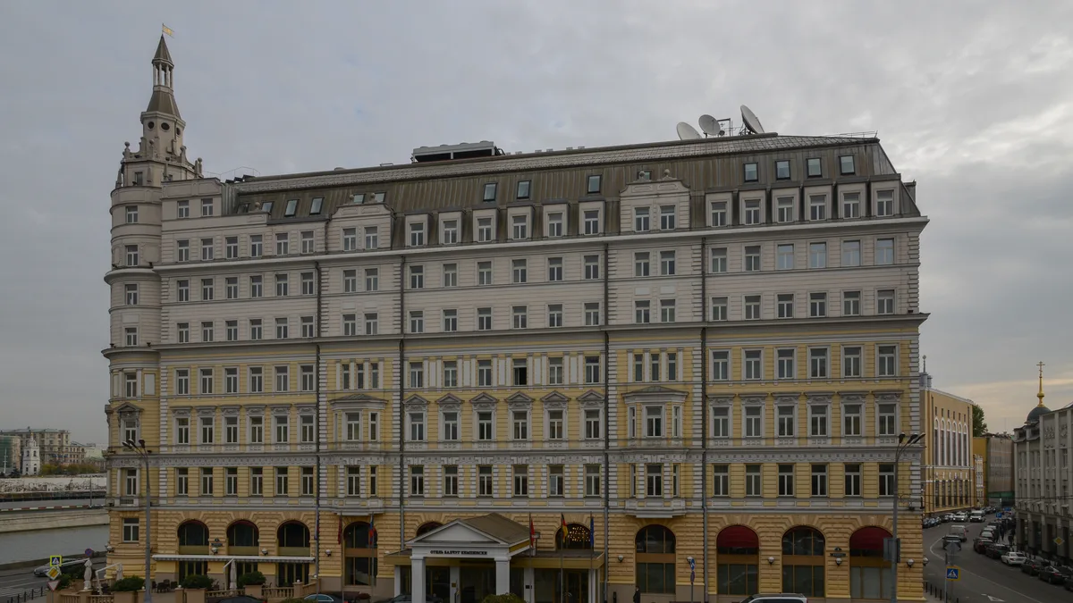 Hotel Baltschug Kempinski Moscow in Russia