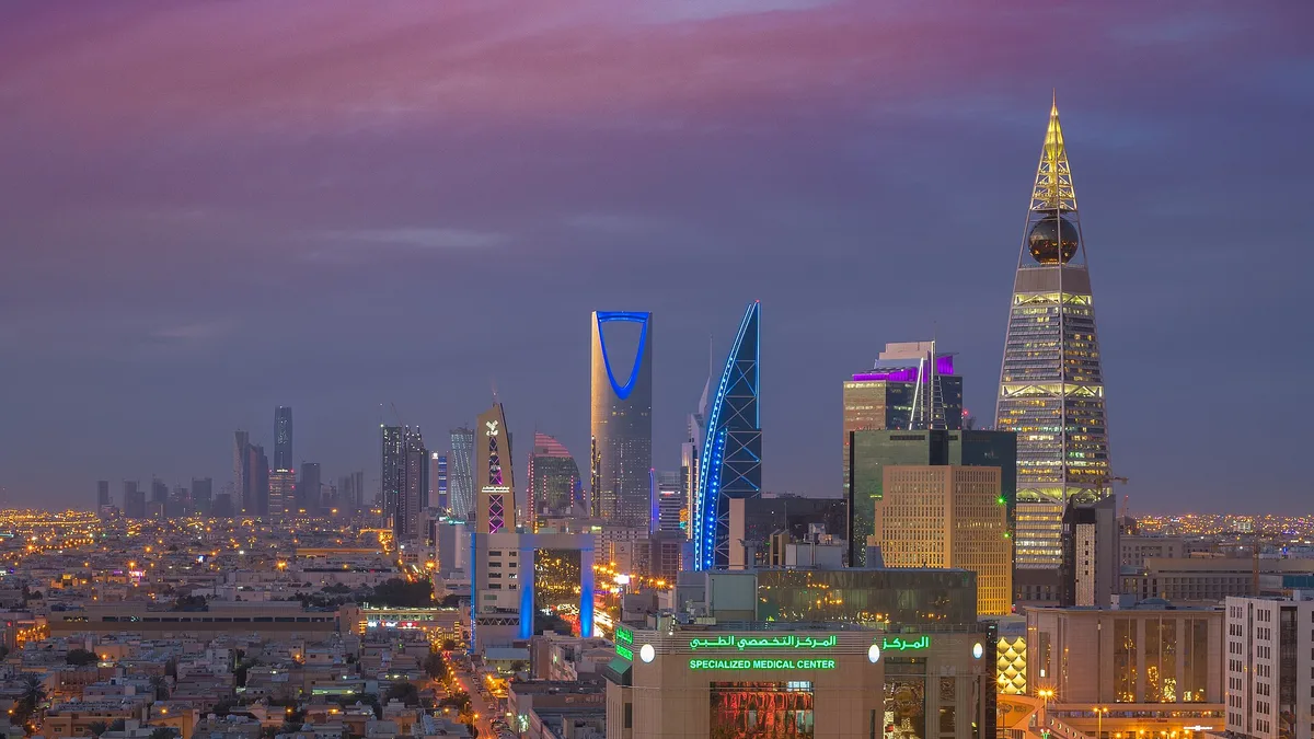 Four Seasons Hotel Riyadh at Kingdom Centre in Saudi Arabia