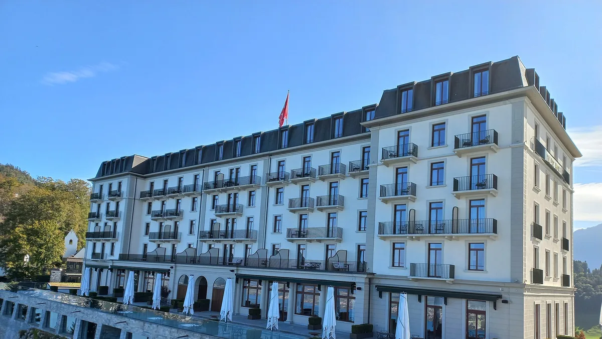 Bürgenstock Resort Lake Lucerne in Switzerland