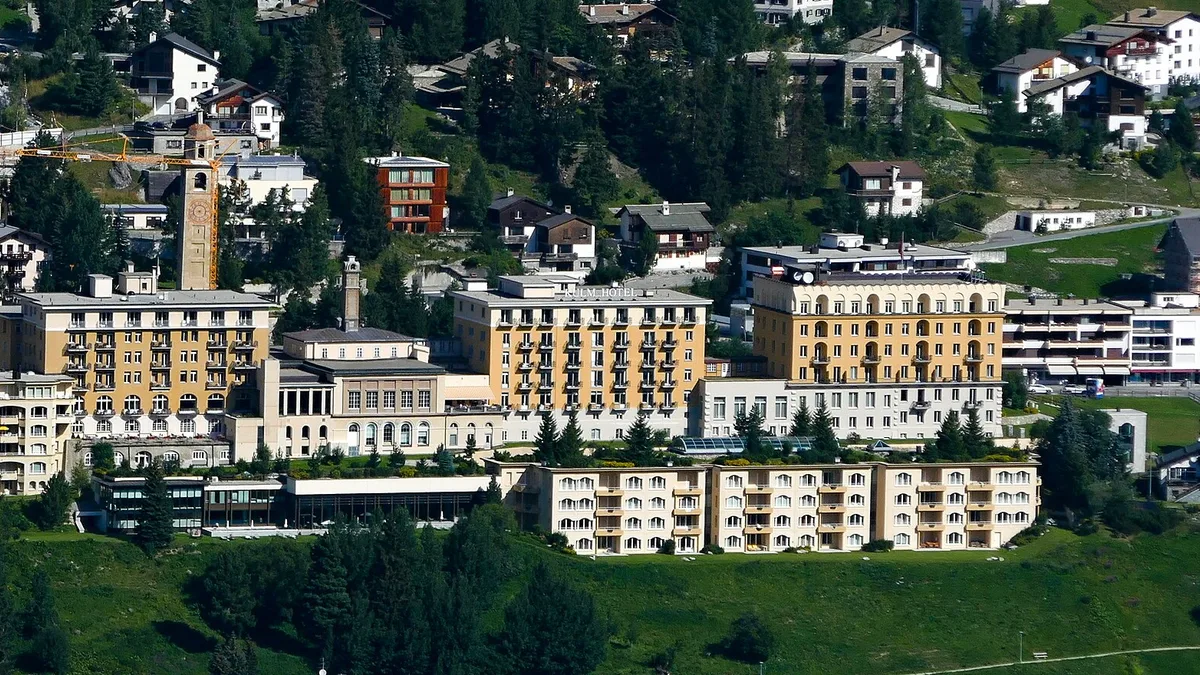 Kulm Hotel St. Moritz in Switzerland