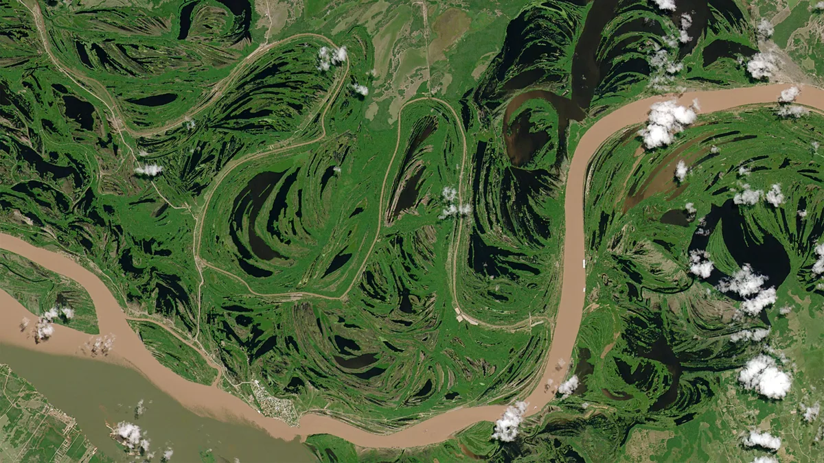 Isla del Cerrito in Argentina