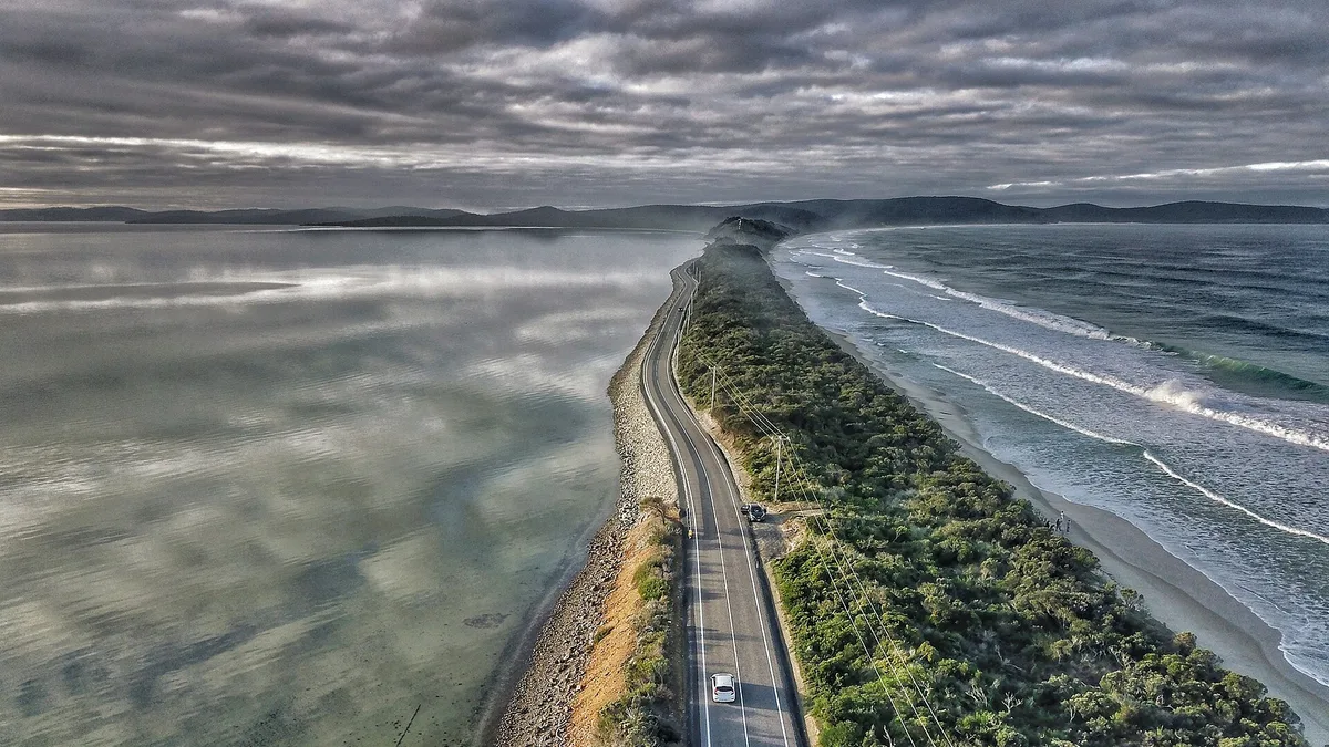 Bruny Island in Australia