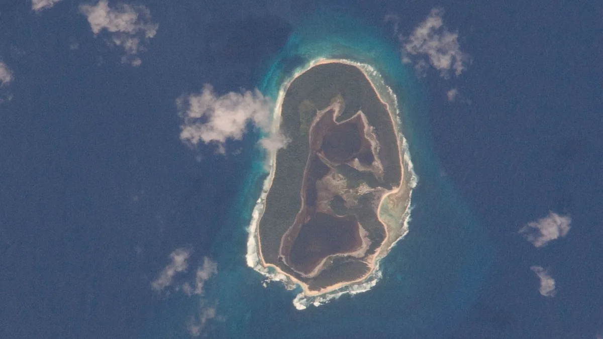 North Keeling Island in Australia