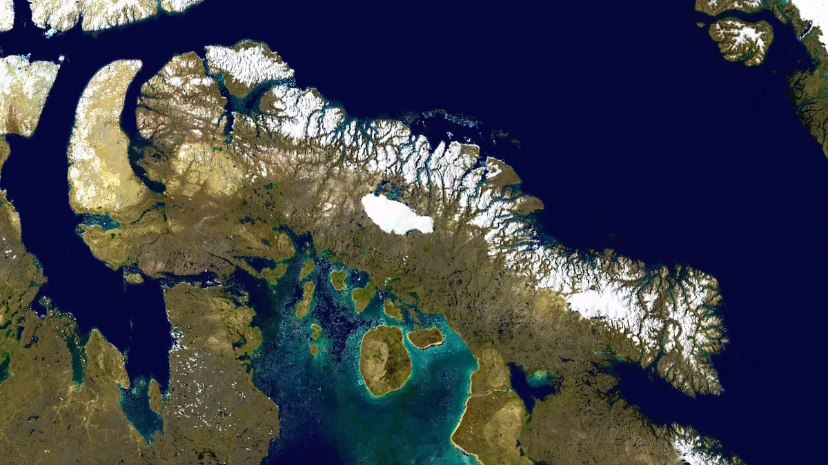 Baffin Island in Canada