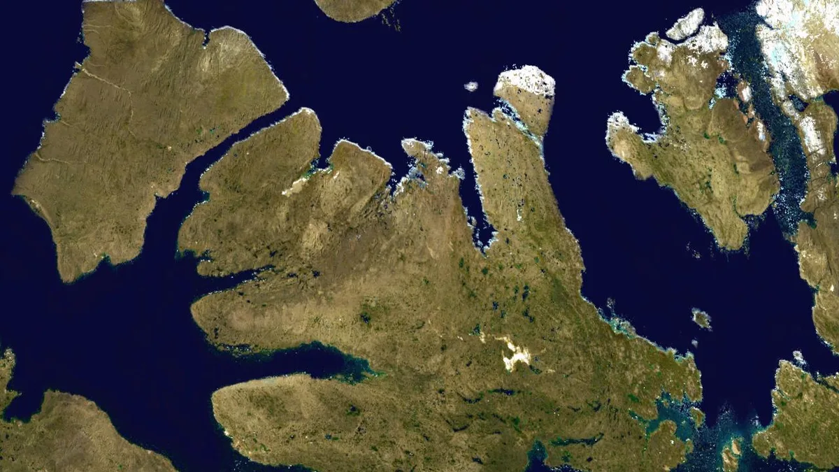 Victoria Island in Canada