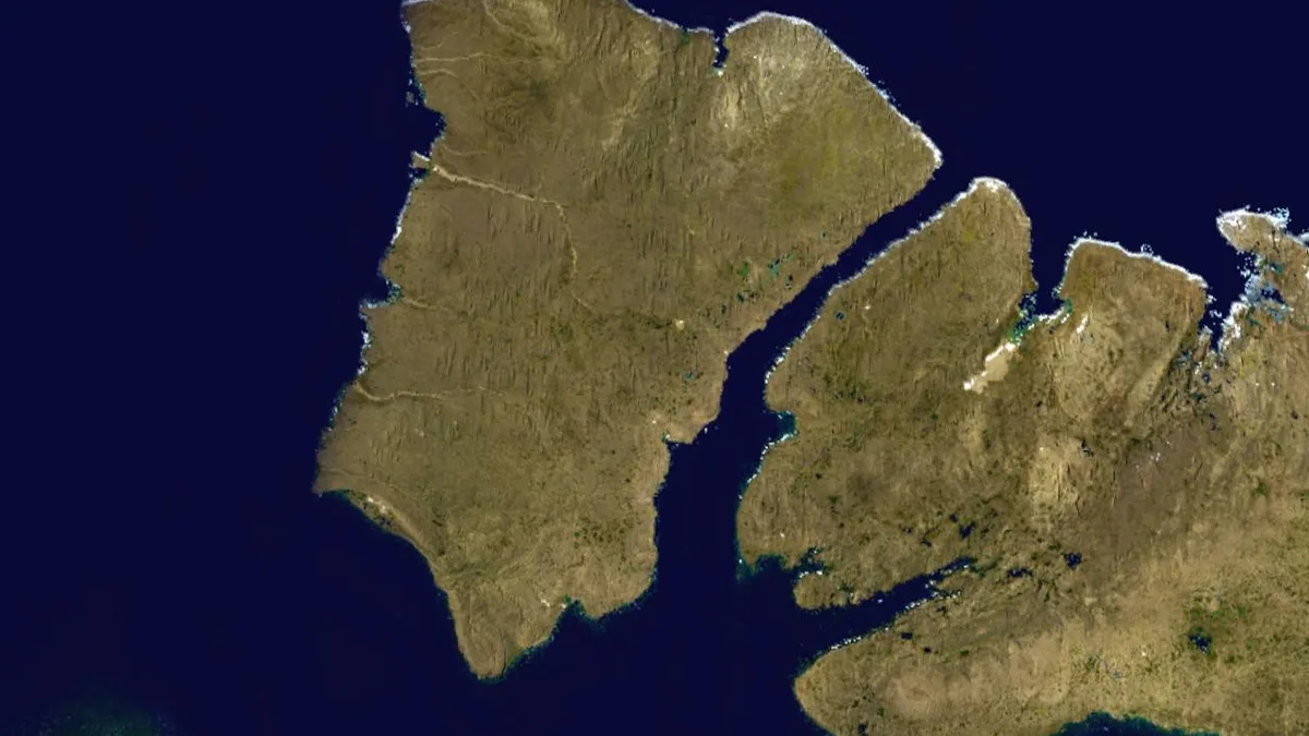 Banks Island in Canada
