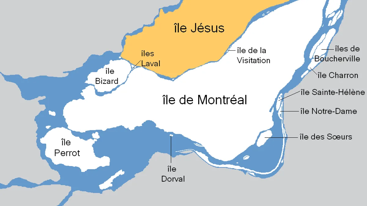 Île Jésus in Canada