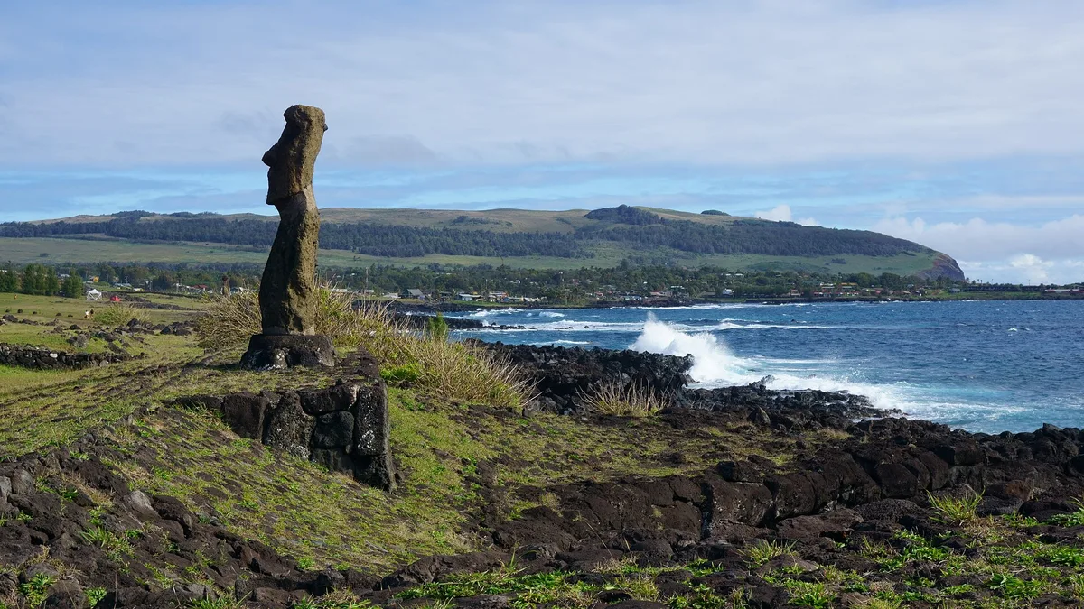 Easter Island in Chile
