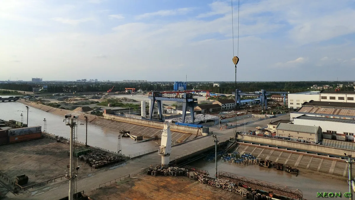 Chongming Island in China