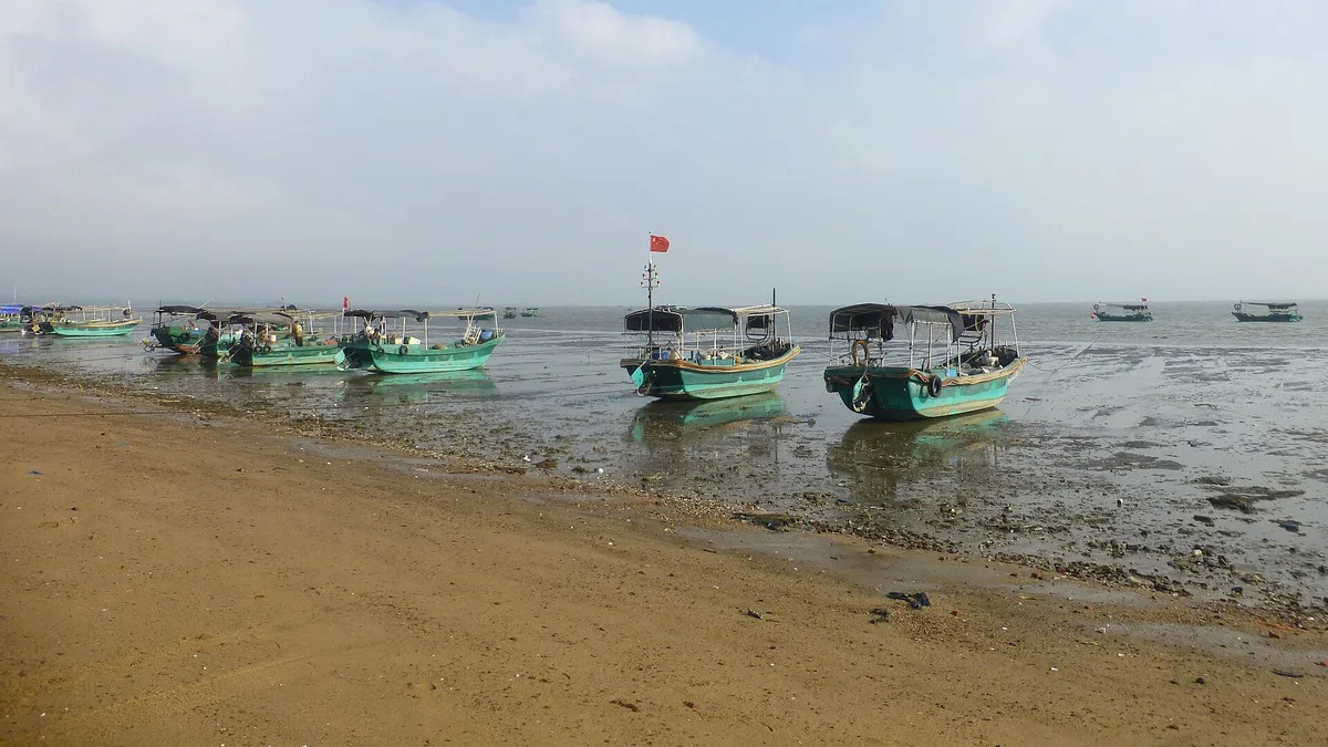Donghai Island in China