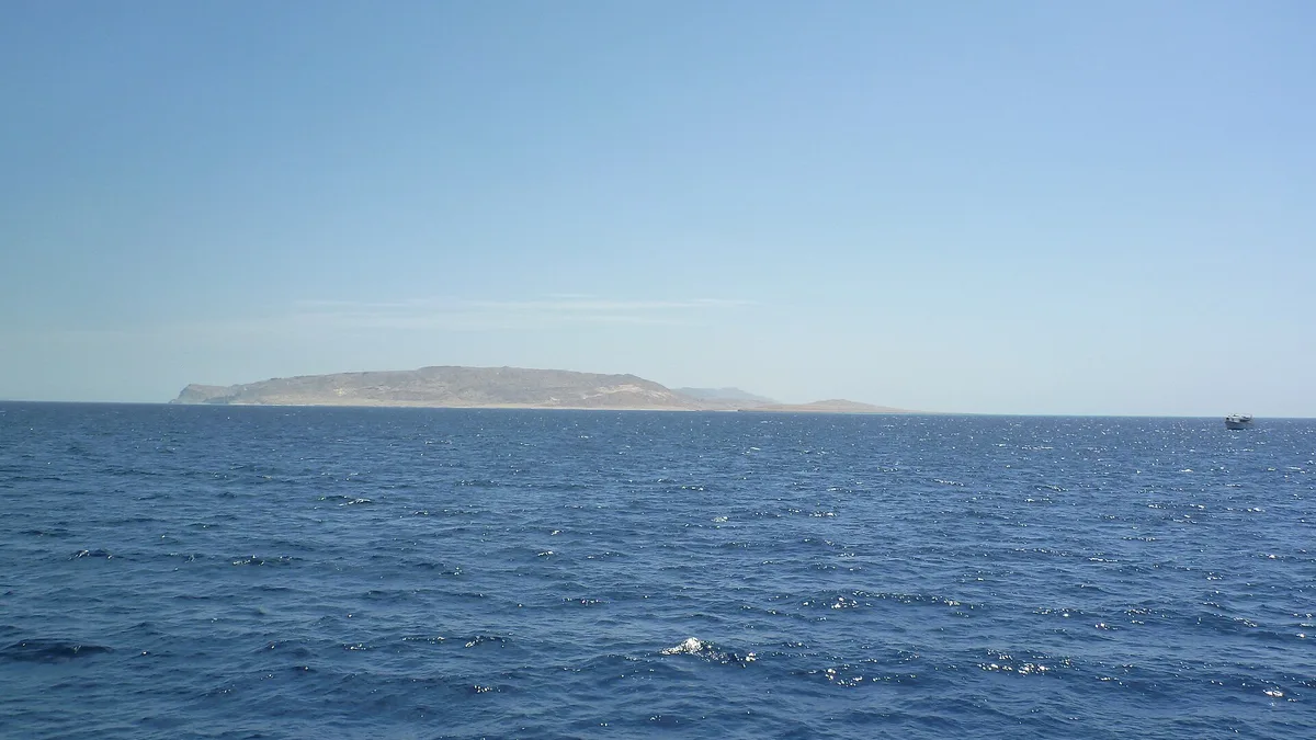 Shadwan Island in Egypt