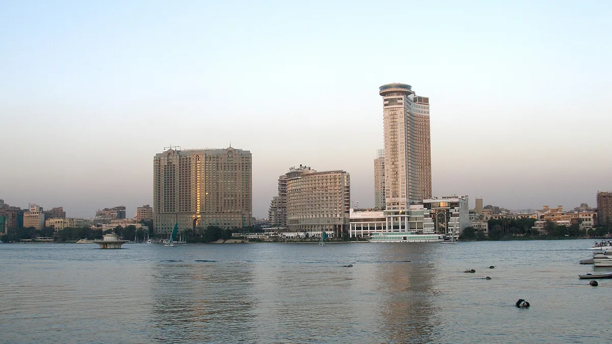 Roda Island in Egypt