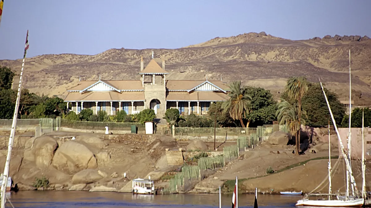 Elephantine Island in Egypt