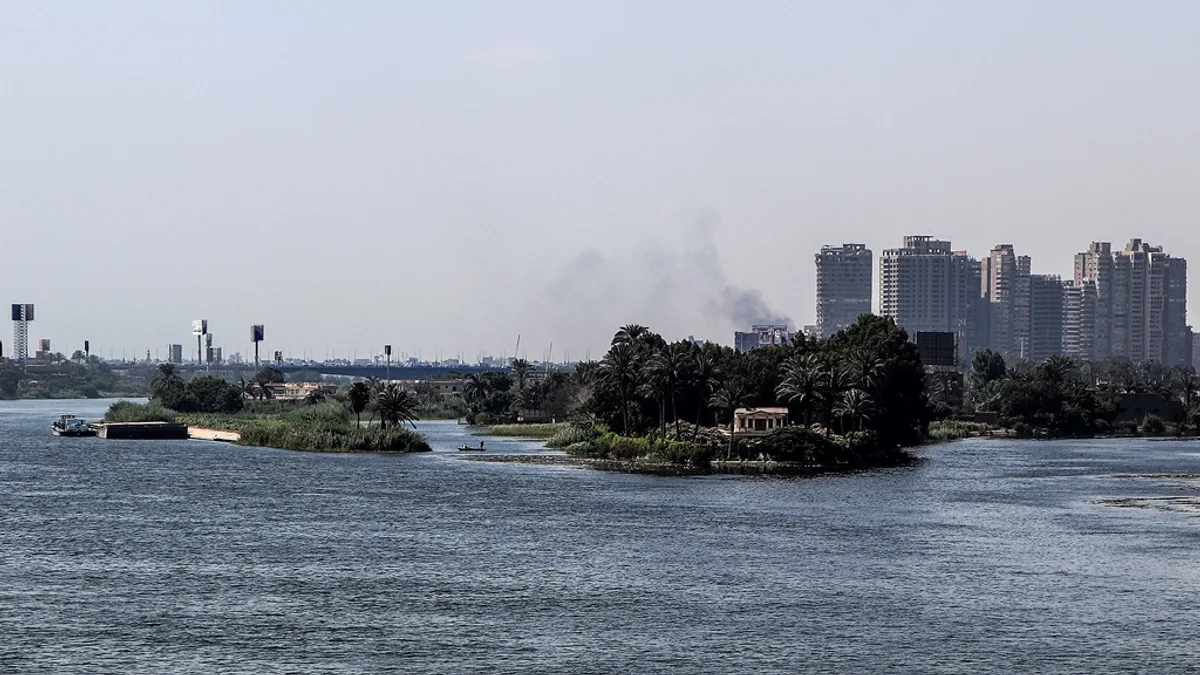 Qorsaya Island in Egypt
