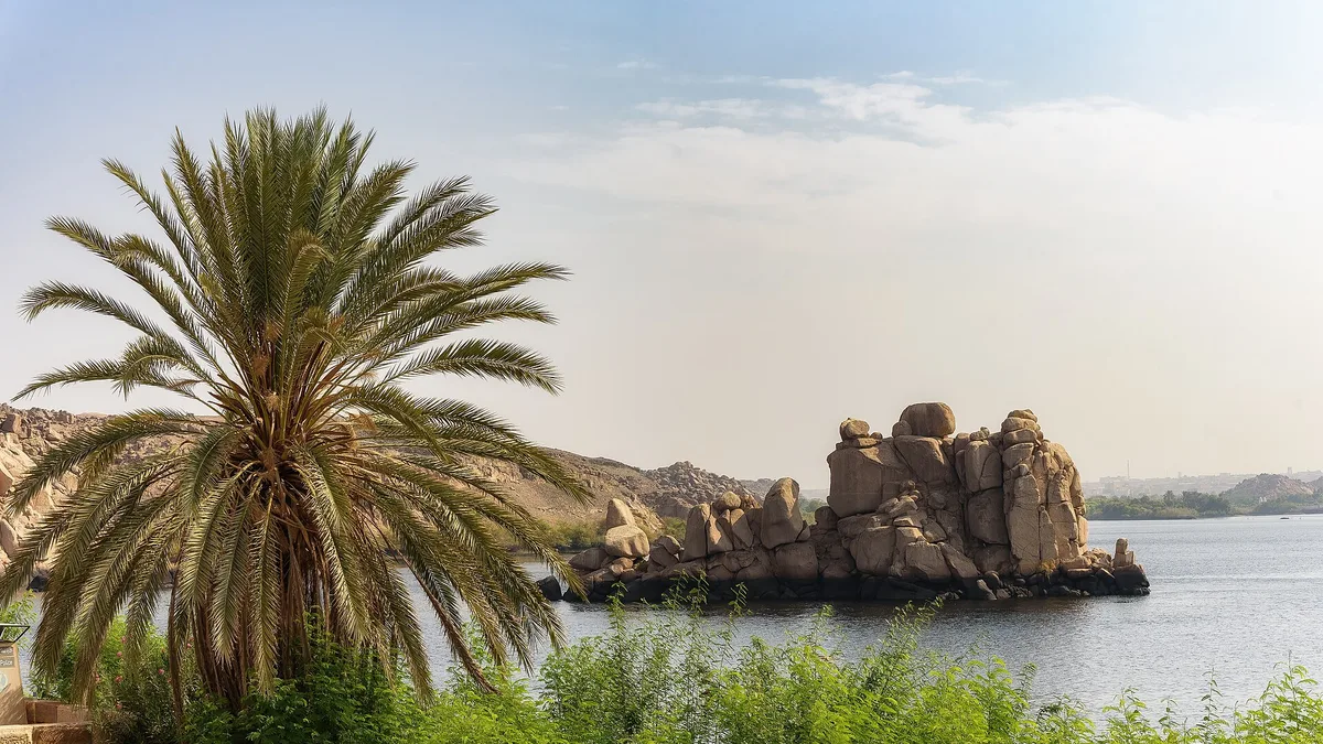 Agilkia Island in Egypt