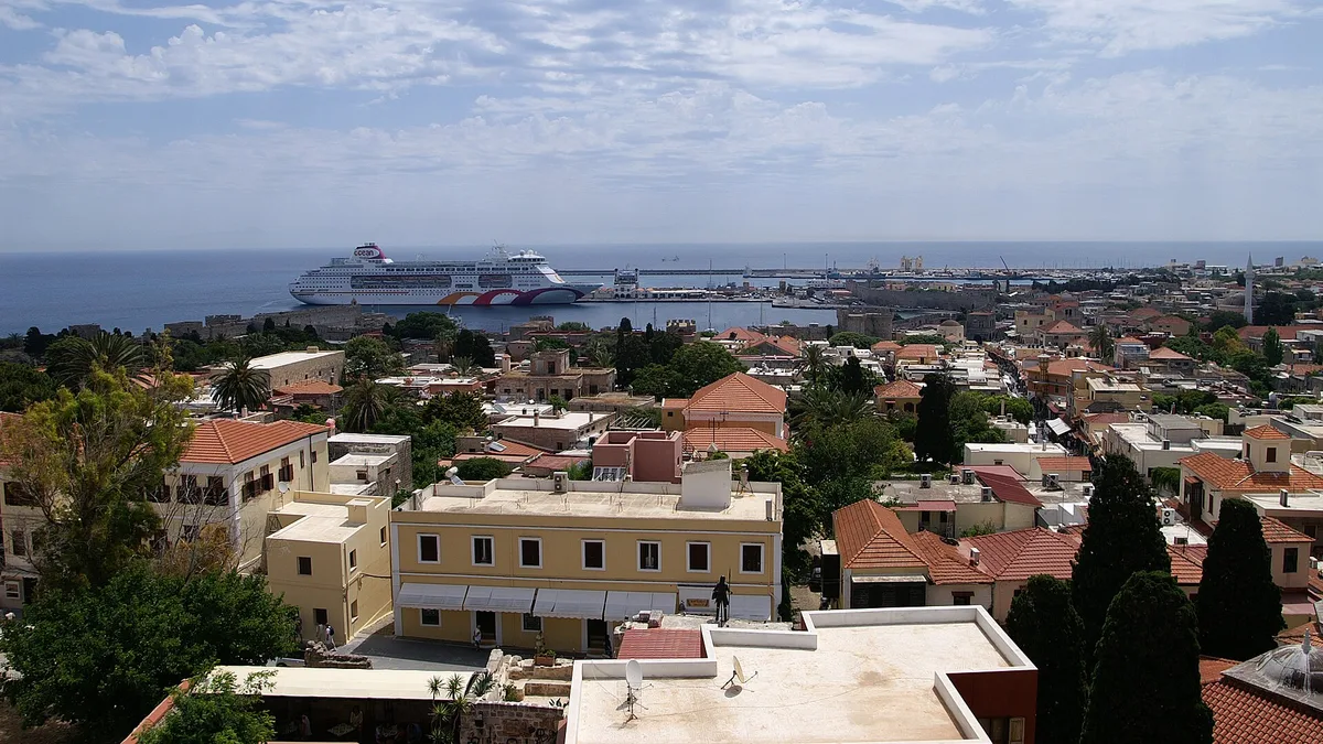 Rhodes in Greece