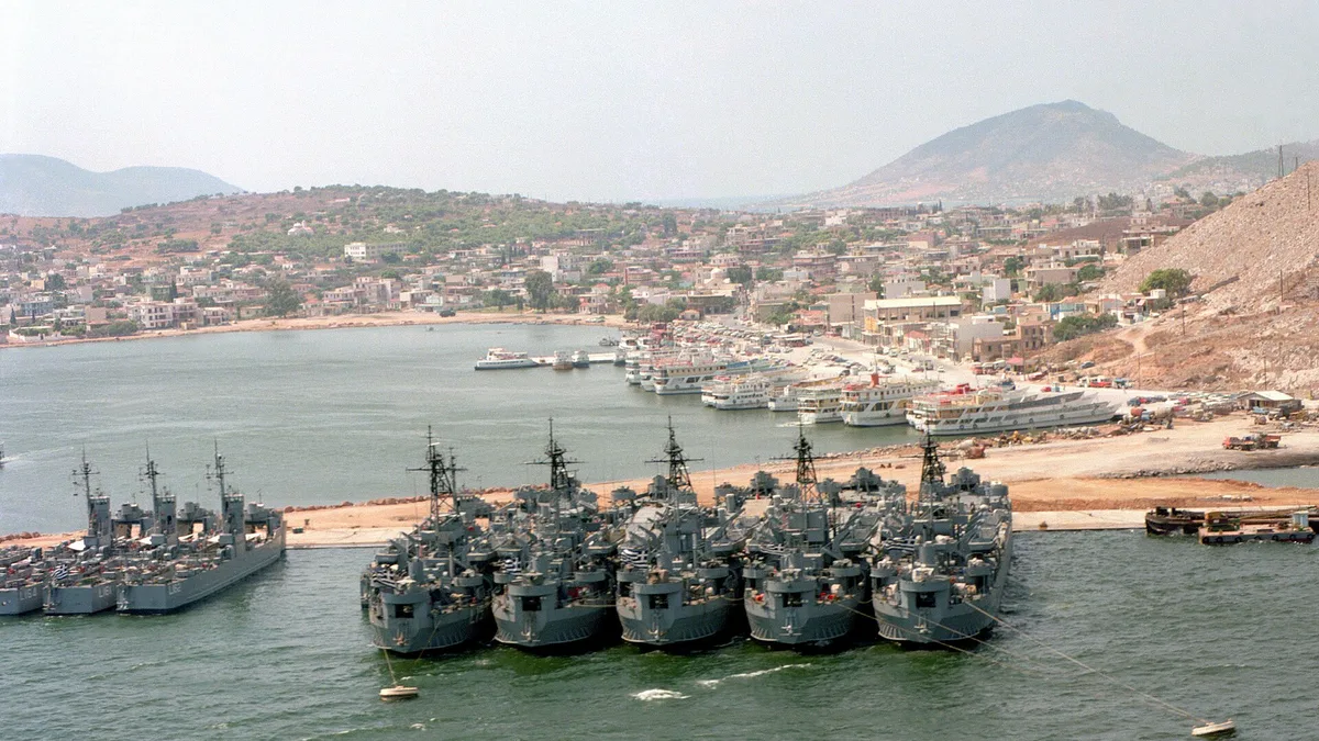 Salamis in Greece