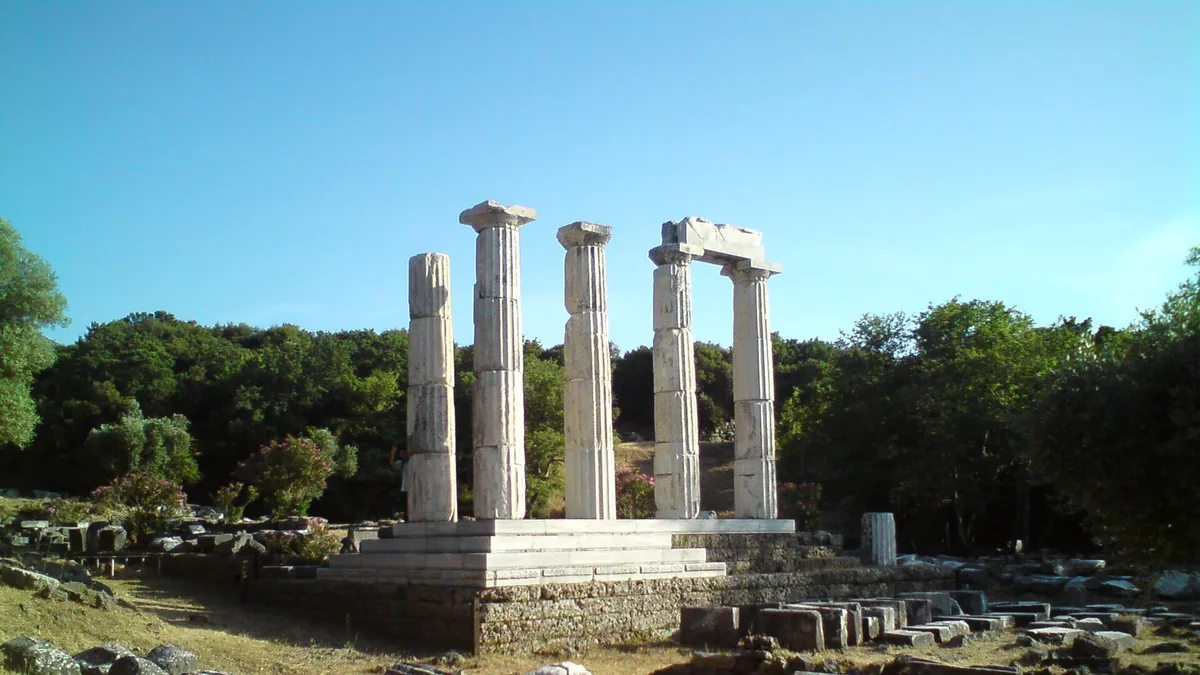 Samothrace in Greece