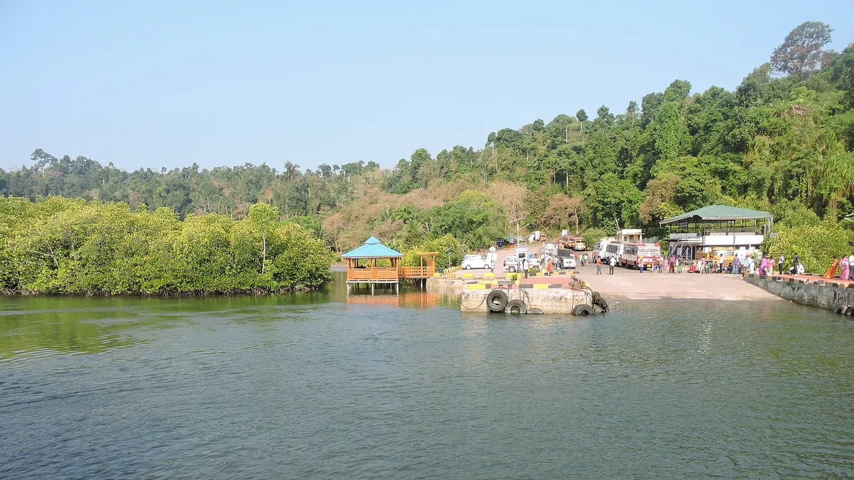 Baratang Island in India