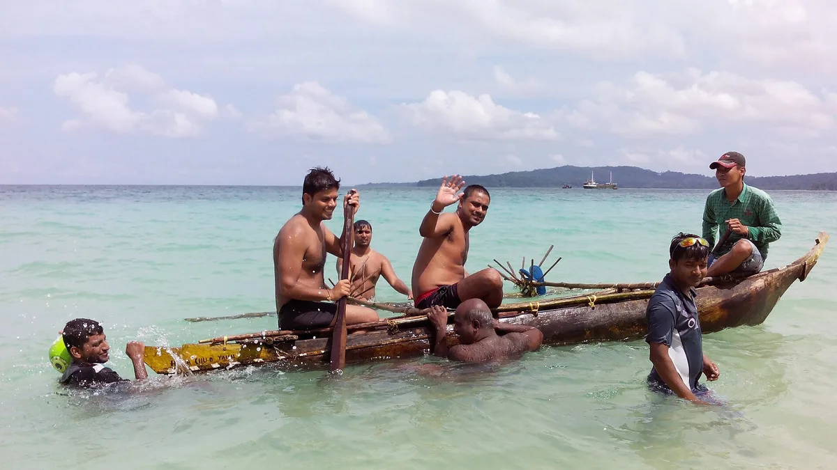Katchal Island in India