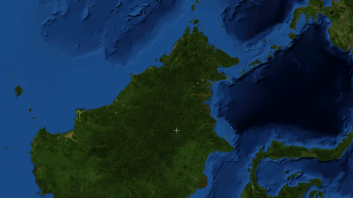 Borneo in Indonesia