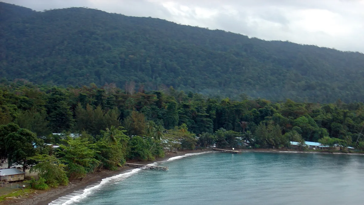 Halmahera in Indonesia