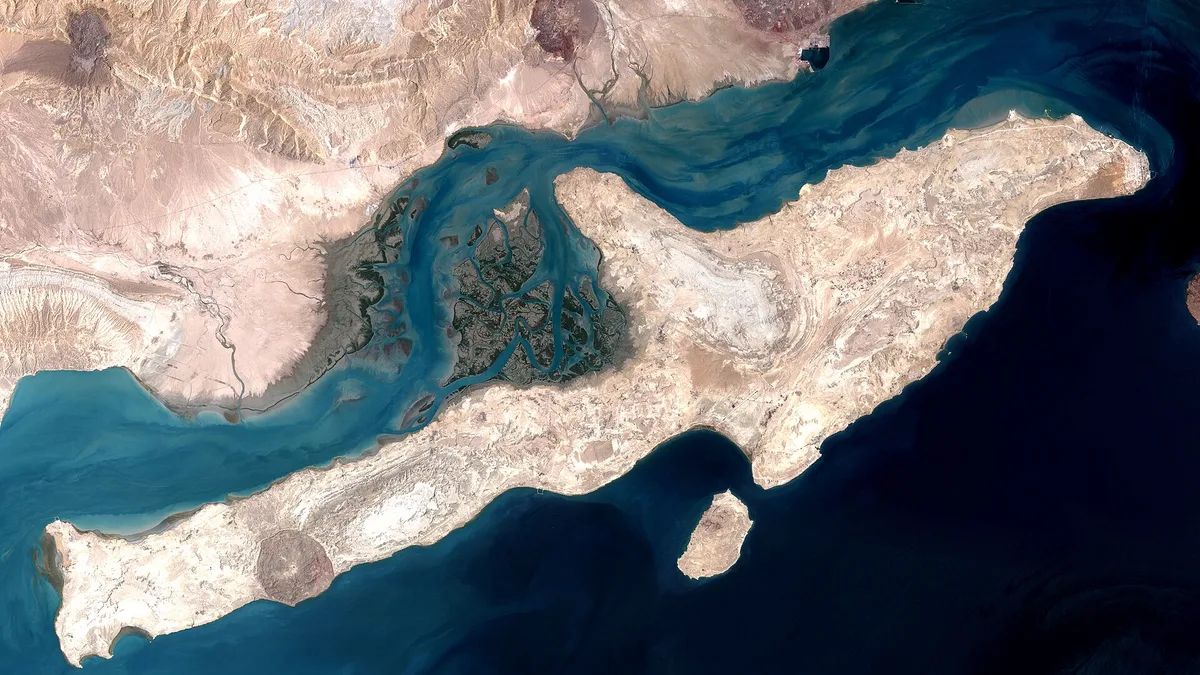Qeshm Island in Iran